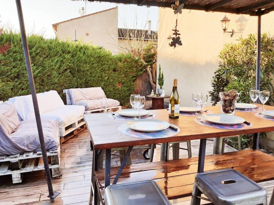 Le Patio Garonne Maison 6 Personnes, Climatise, Netflix 加龙河畔波泰 外观 照片